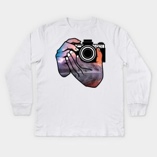 Photography Kids Long Sleeve T-Shirt